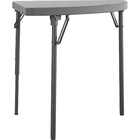 Cosco Home And Office Products Table, Folding, Corner, 24inWx24inLx29-1/5inH, Gray, 2PK CSC60523SGY2E